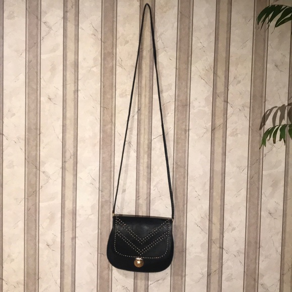 BLACK CROSSBODY BAG - Picture 1 of 6